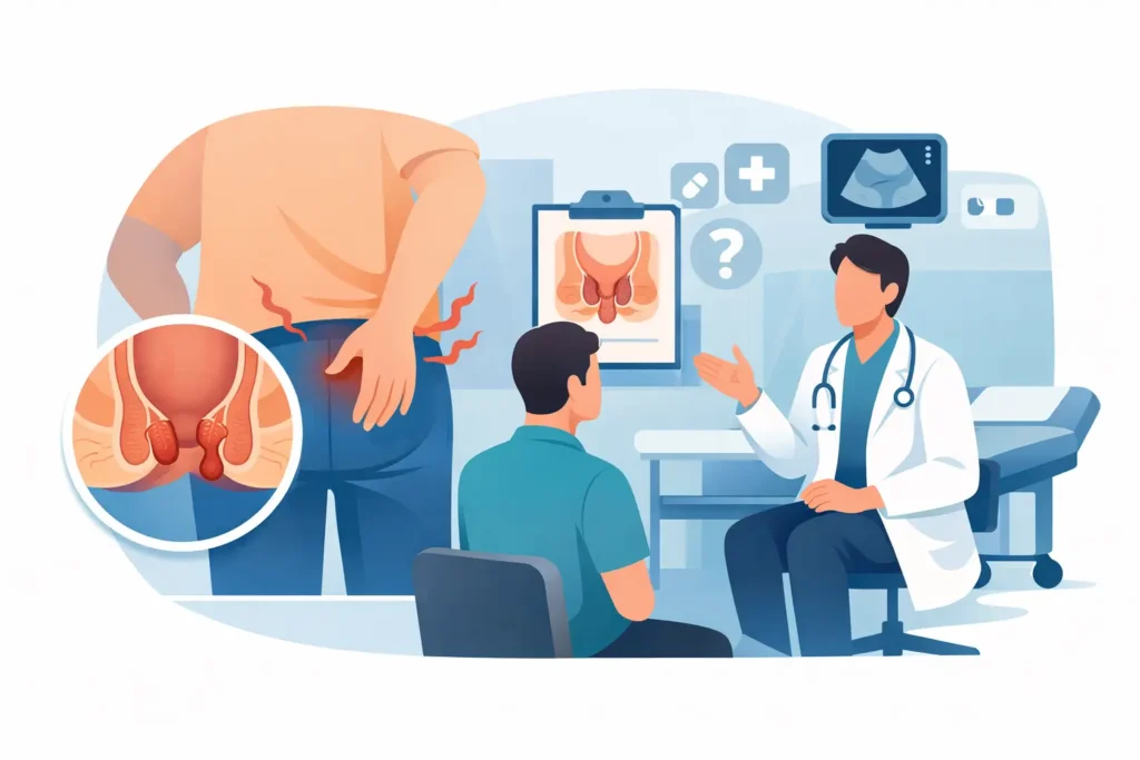 Hemoroizi simptome: când trebuie să mergi la medic