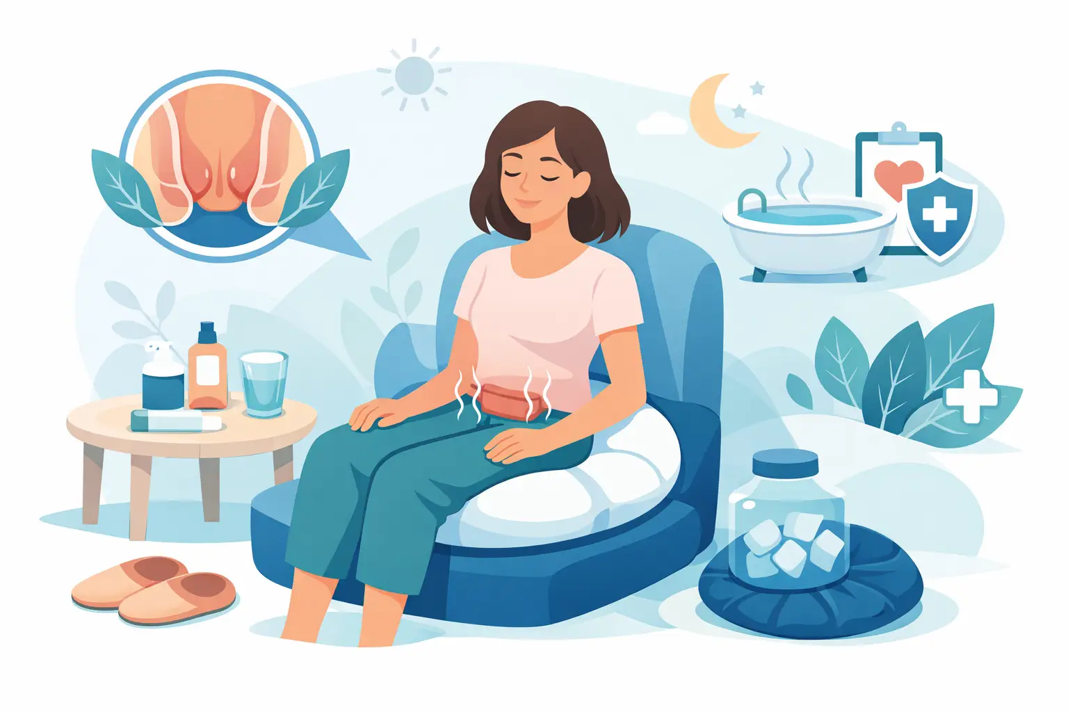Recuperare după tratament hemoroidal