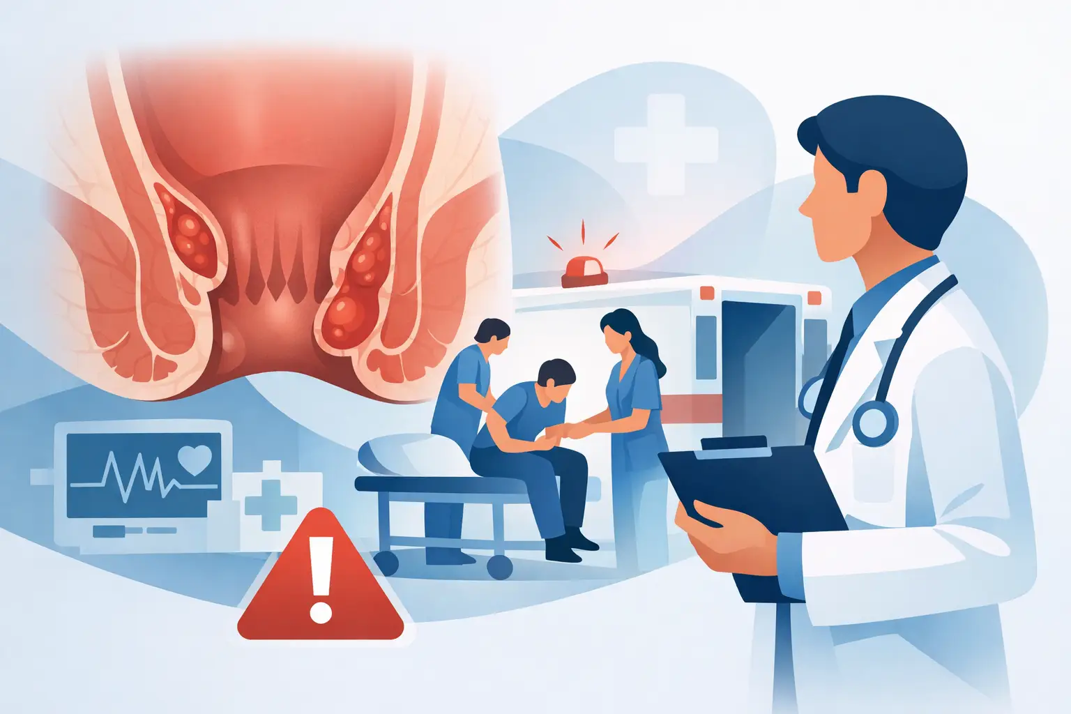 Când devin hemoroizii o urgență medicală?