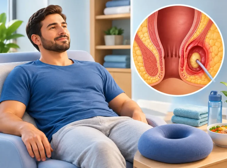 Recuperare după drenajul unui abces perianal Recuperare după drenajul unui abces perianal